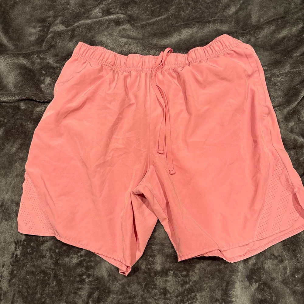 RBX Men's Athletic Shorts in Pink